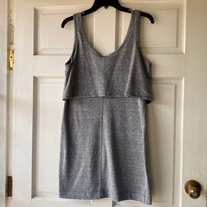 Lush Gray Dress Size M